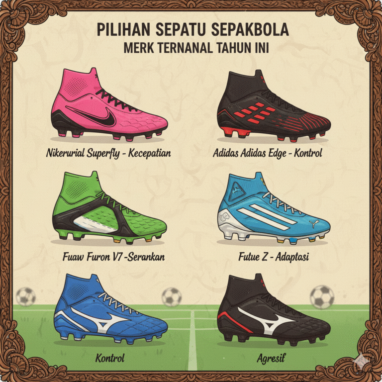 Panduan Memilih Sepatu Sepak Bola Terbaik: Temukan Pasangan Sempurna untuk Permainan Anda