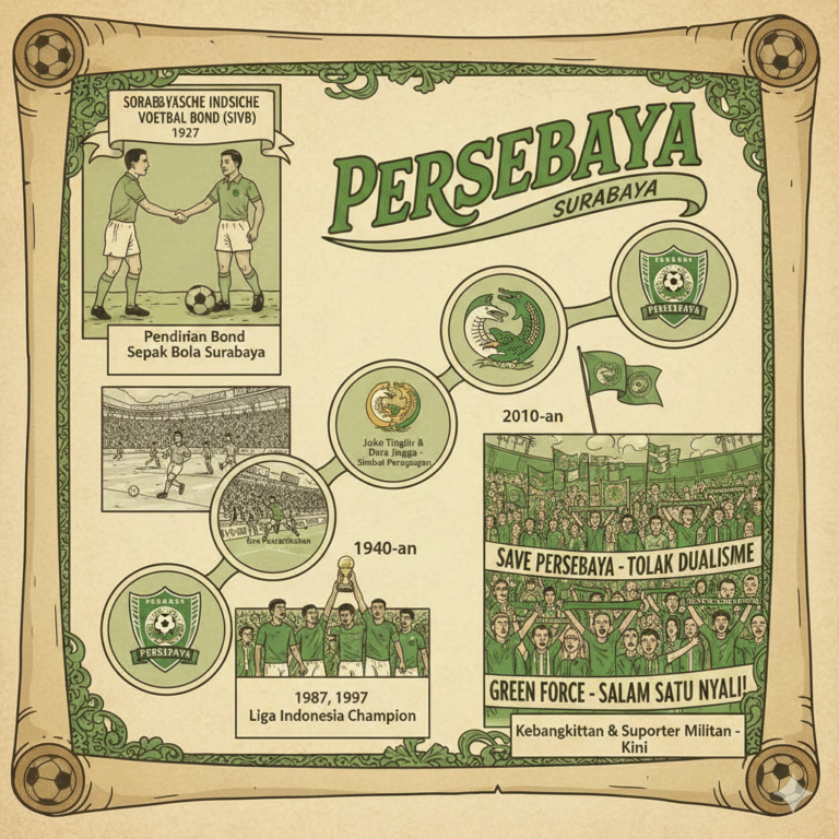 Sejarah Persebaya Surabaya: Perjalanan Panjang Sang Bajol Ijo