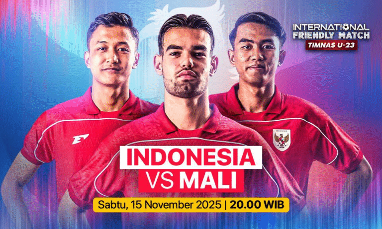 Live Timnas U 23 Vs Mali: Jadwal, Live Streaming, dan Prediksi Taktik Indra Sjafri