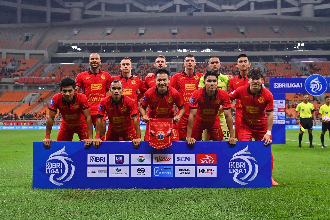 Persija Jakarta Tempel Ketat Puncak Klasemen Super League